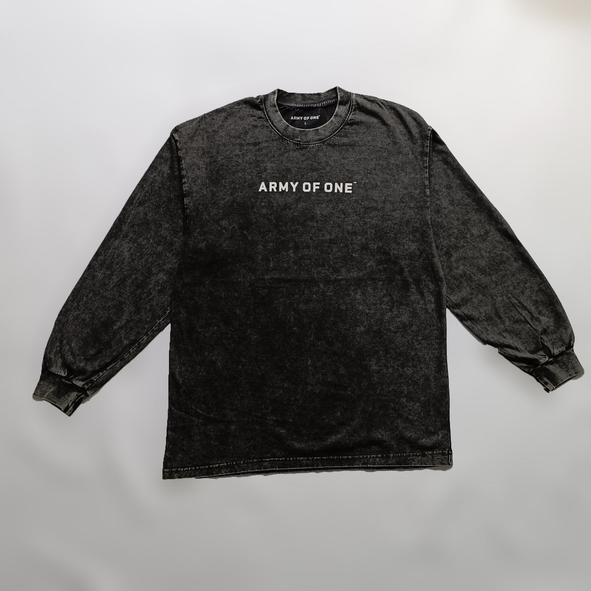 Oversized Long Sleeve Tee - Black