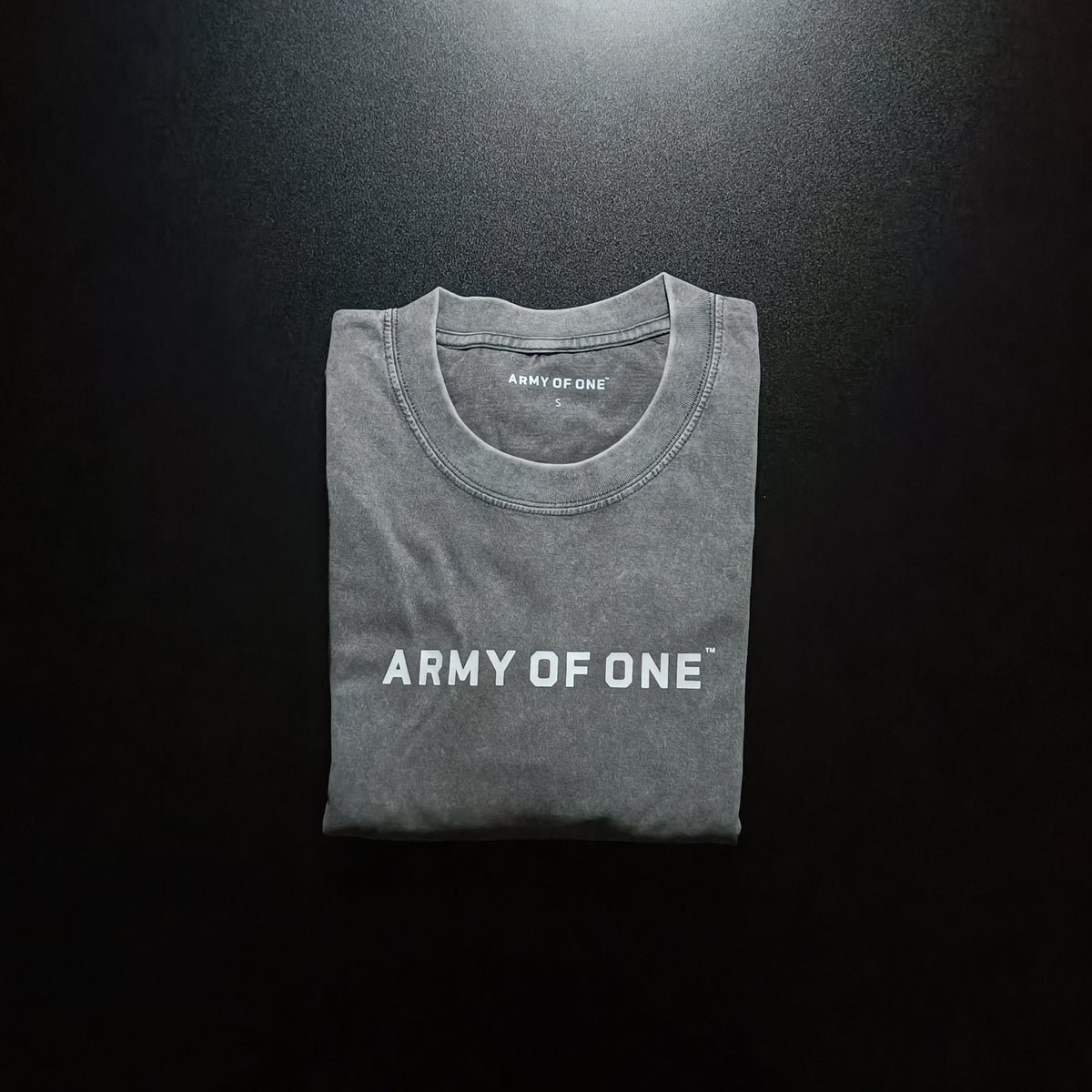 Oversized Long Sleeve Tee - Grey