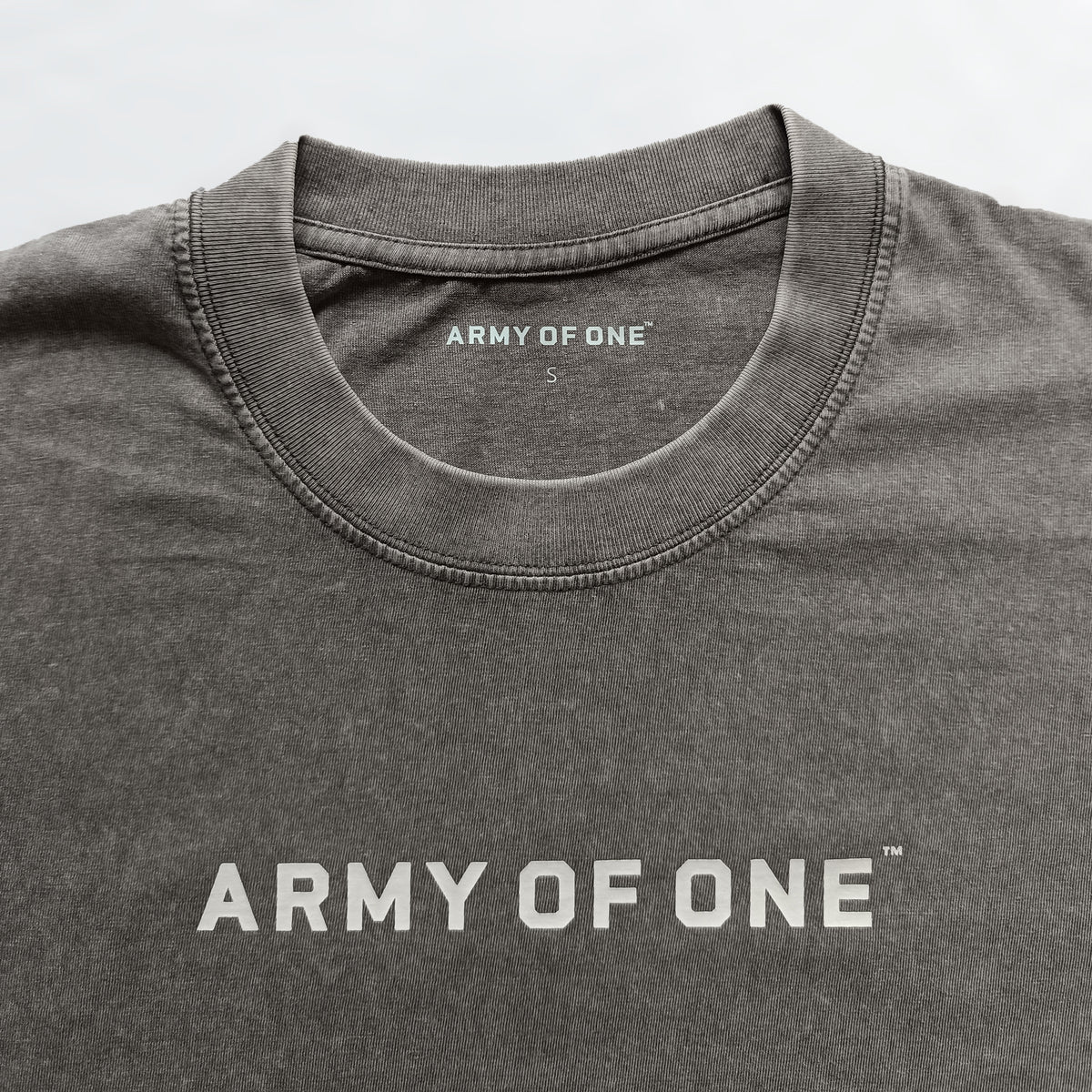 Oversized Long Sleeve Tee - Grey