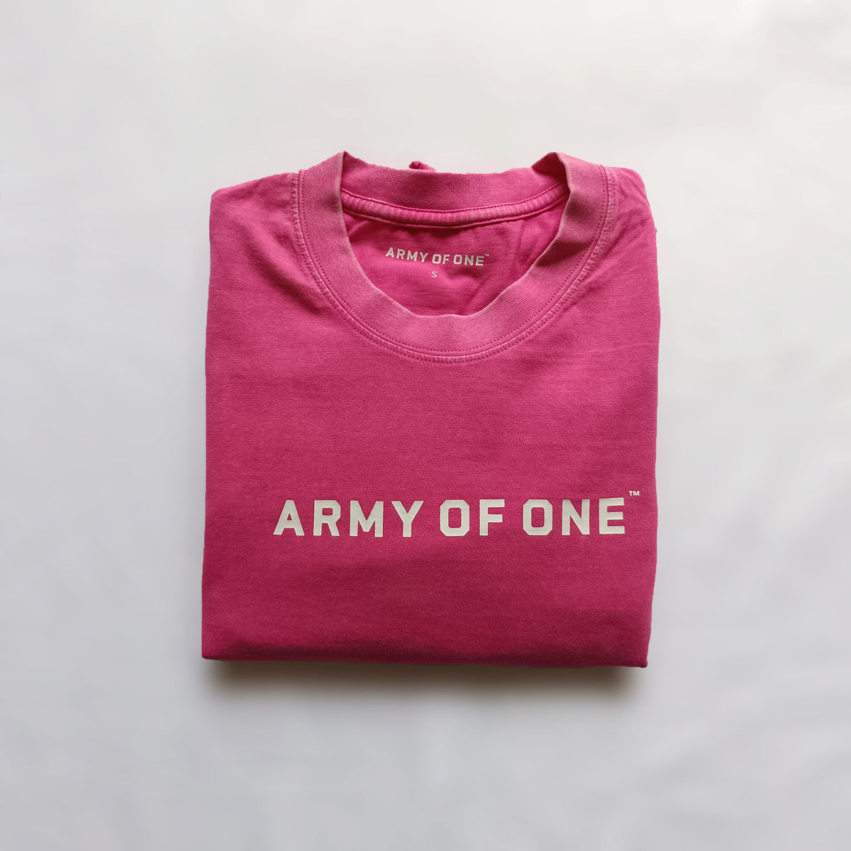 Oversized Long Sleeve Tee - Pink