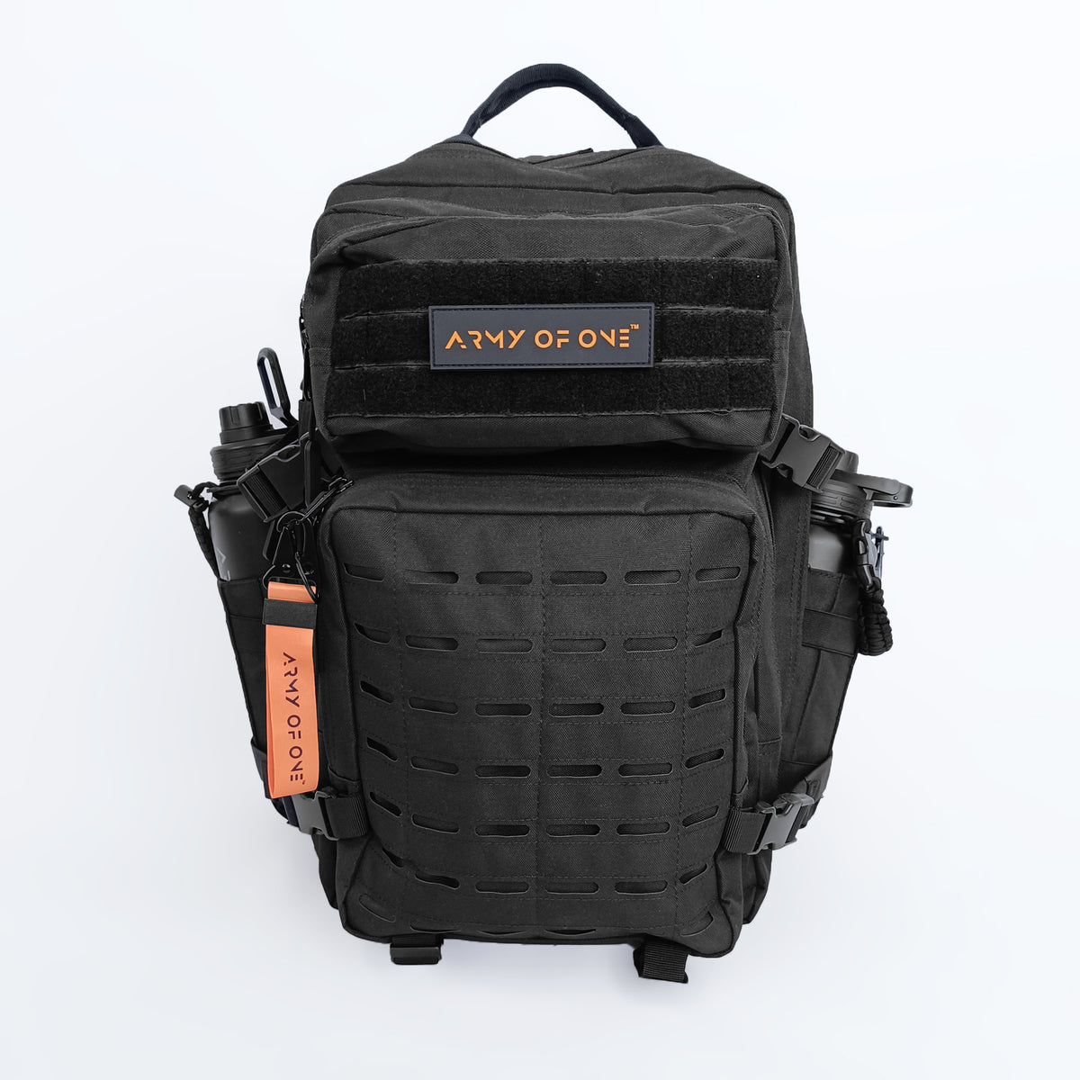 SURVIVOR PACK 45L : Orange Patch + Keychain