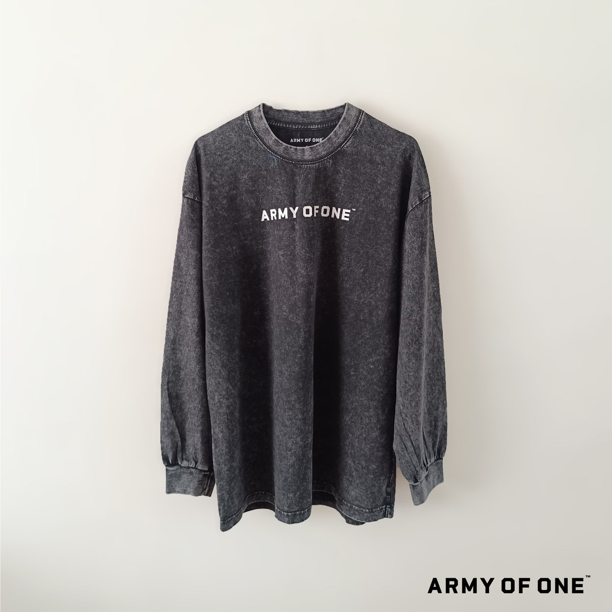 Oversize Long Sleeve Tee - Black