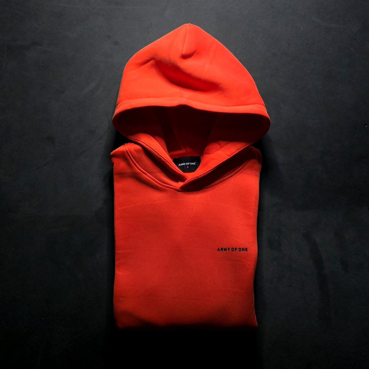 New - Army Of One Core Hoodie - Burnt Orange