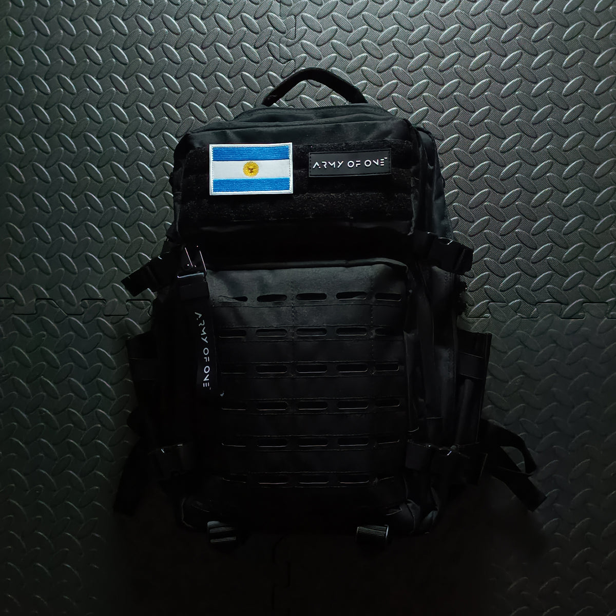 ARGENTINA FLAG EMBROIDERED VELCRO PATCH