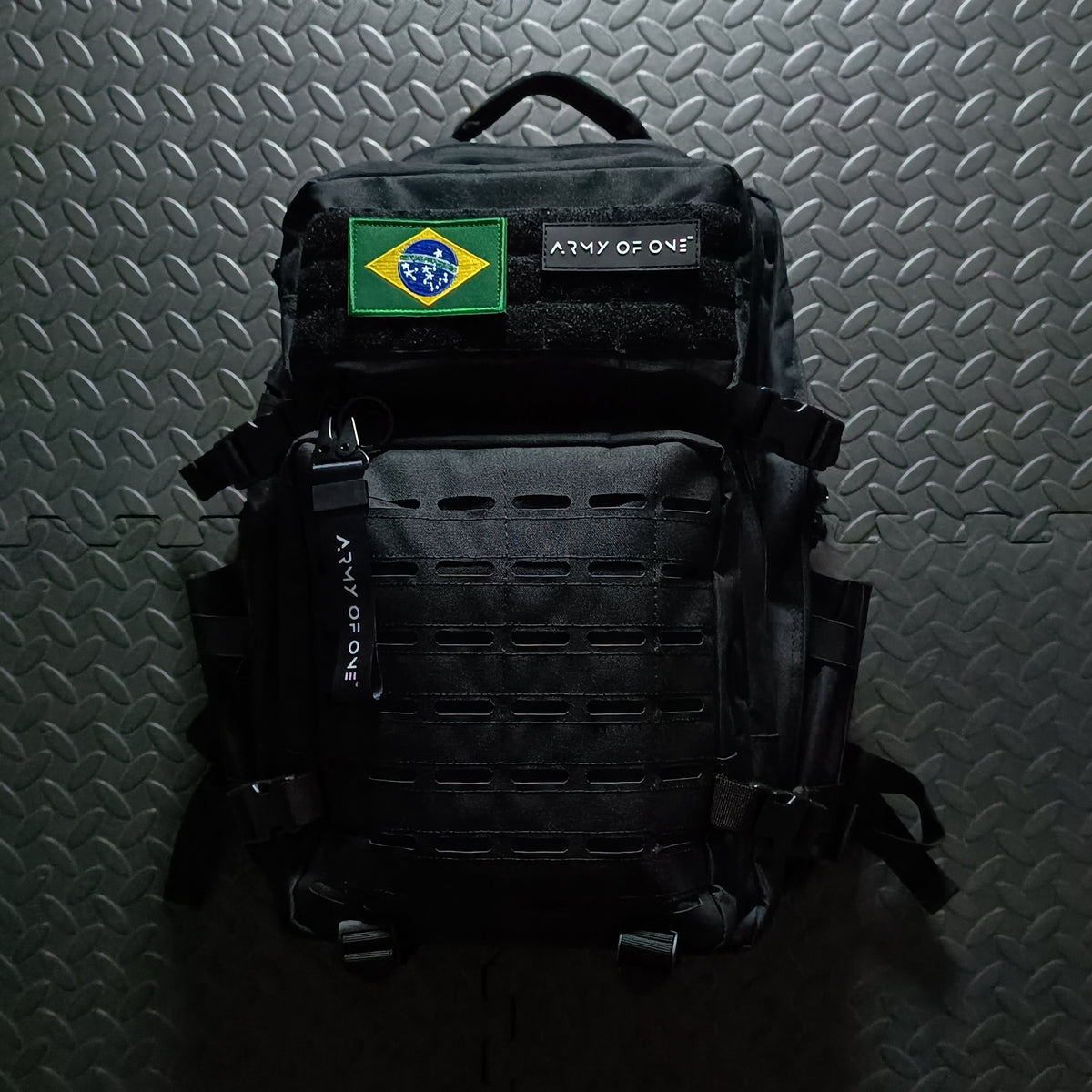 BRAZIL FLAG EMBROIDERED VELCRO PATCH