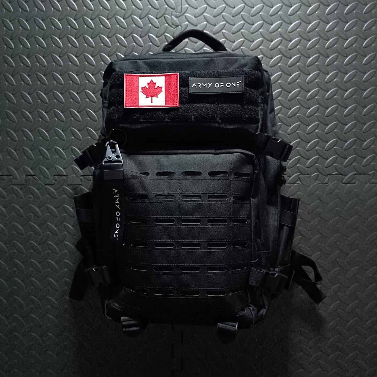 CANADA FLAG EMBROIDERED VELCRO PATCH