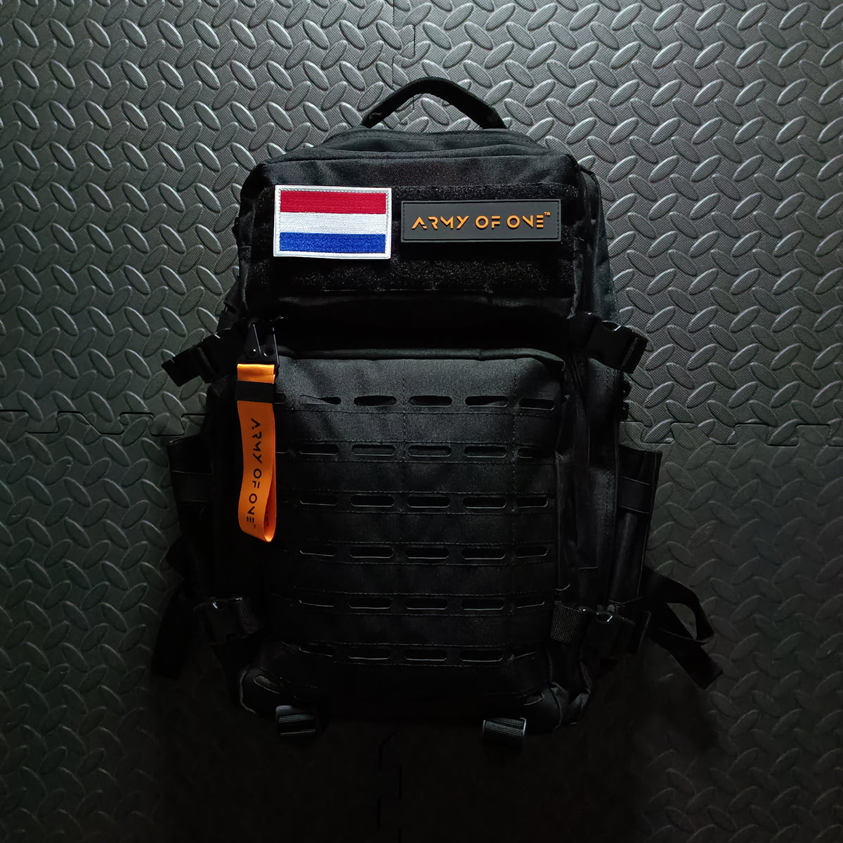 NETHERLANDS FLAG EMBROIDERED VELCRO PATCH