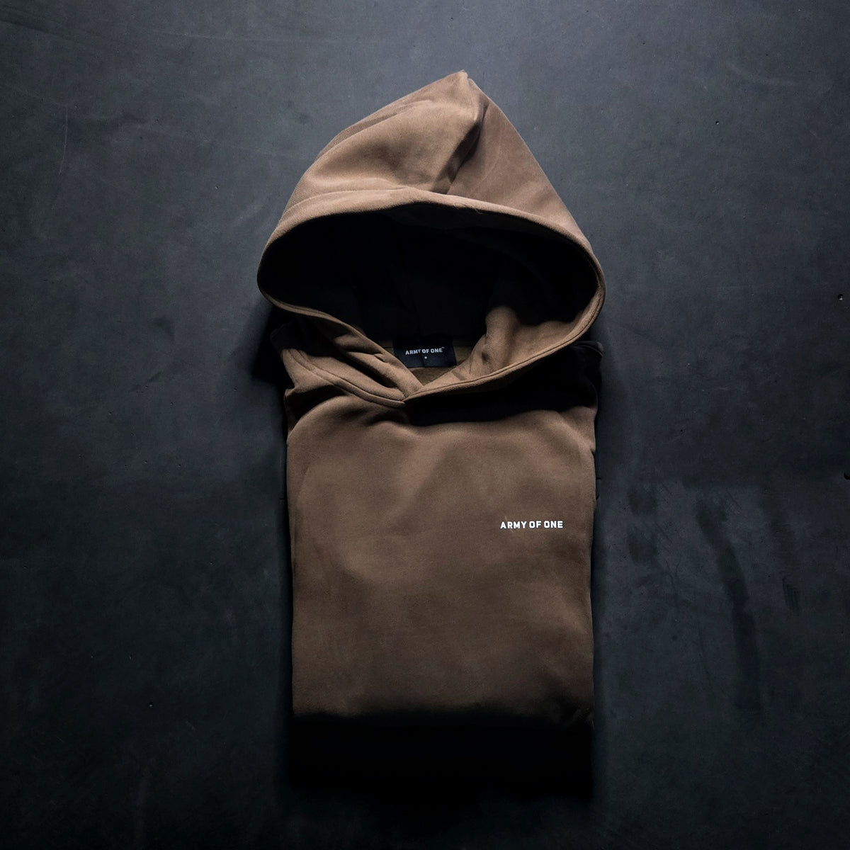 New -  Army Of One Core Hoodie - Cognac Brown