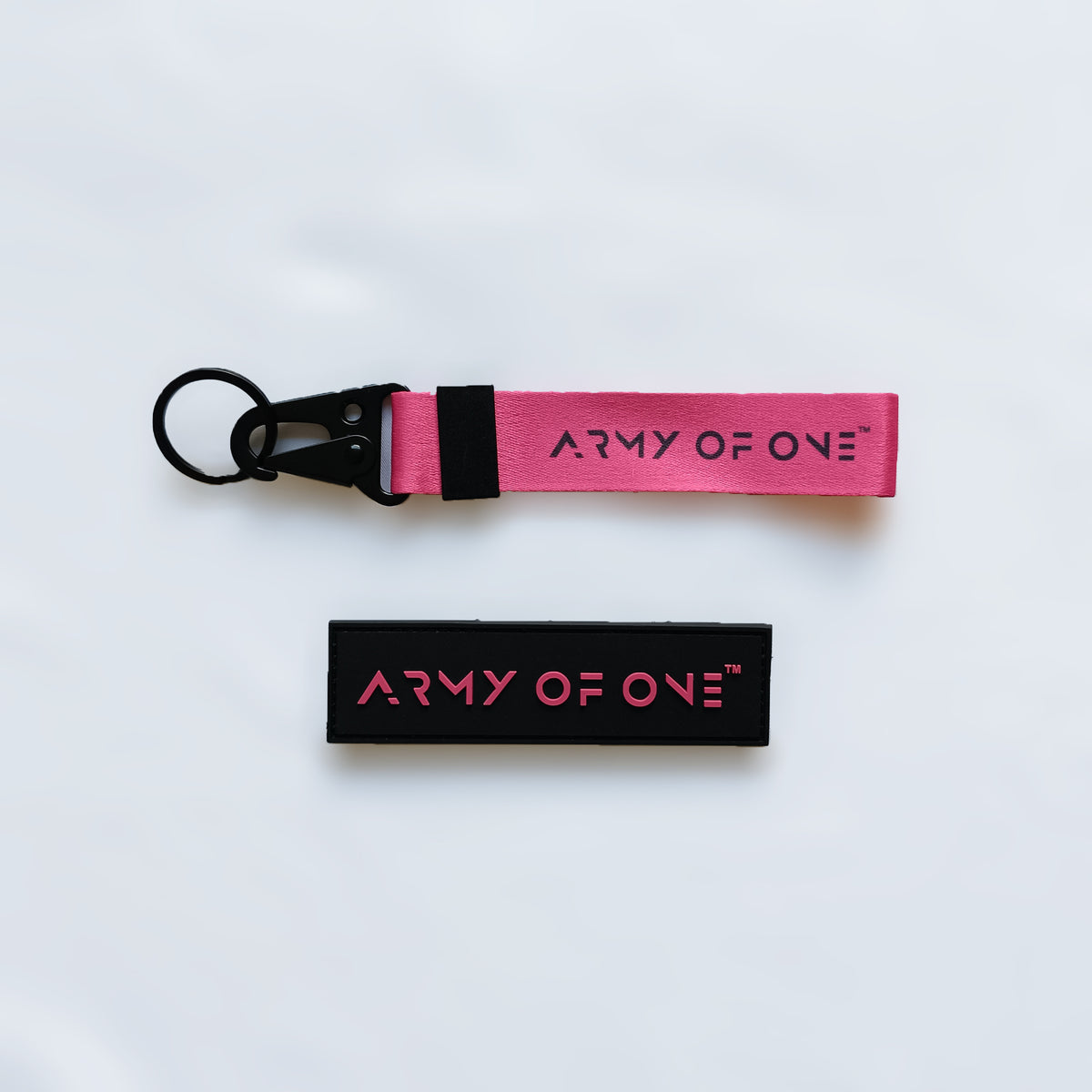 Pink Keychain + Patch
