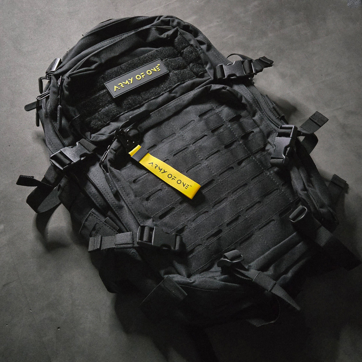 𝗧𝗛𝗘 𝗢𝗡𝗘 - 45L Pack  (Black / Yellow)