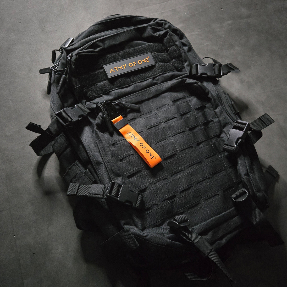 𝗧𝗛𝗘 𝗢𝗡𝗘 - 45L Pack (Black / Orange)