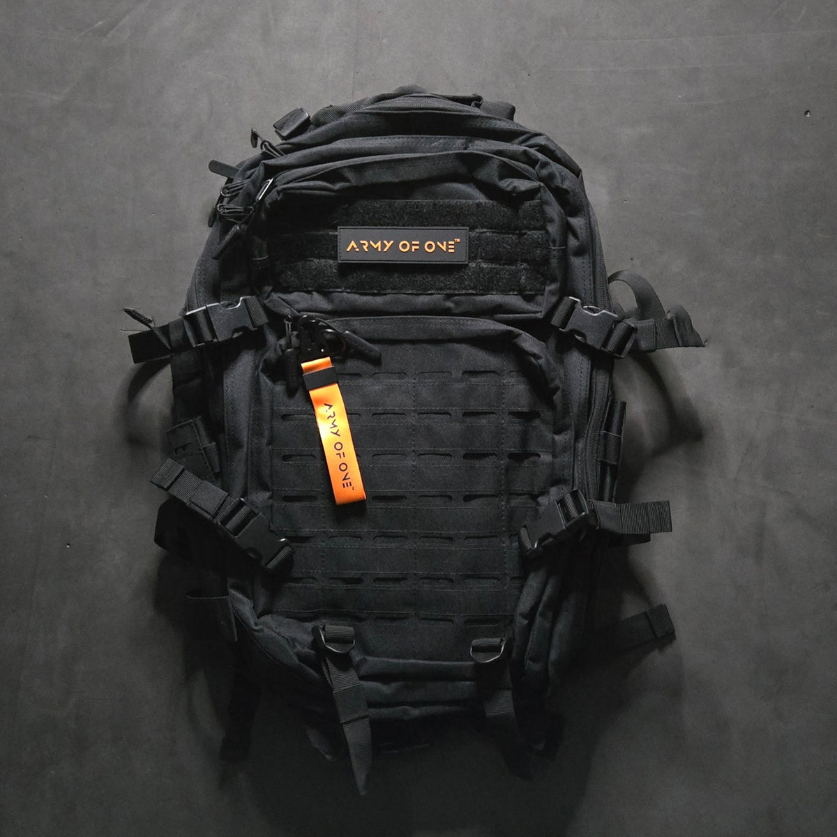 𝗧𝗛𝗘 𝗢𝗡𝗘 - 45L Pack (Black / Orange)