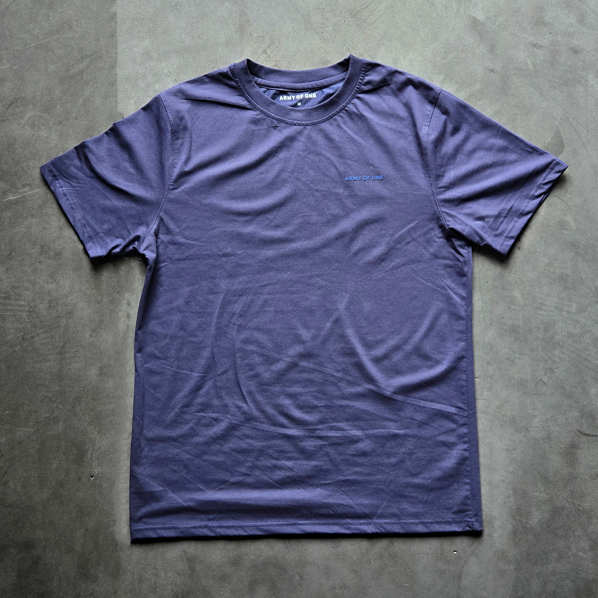 New - Standard Issue Training Tee - Navy with blue logo