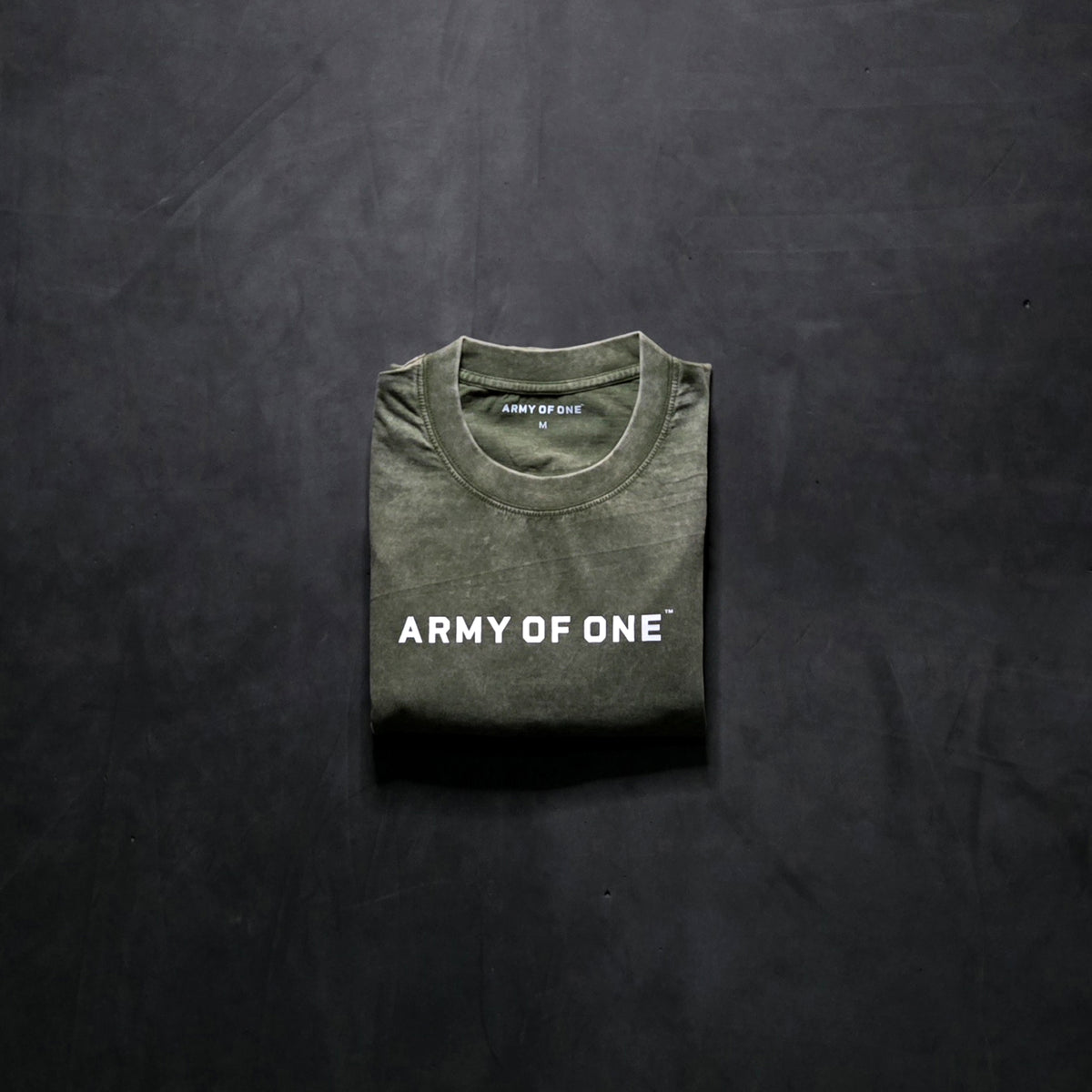Oversized Long Sleeve Tee - Army Green