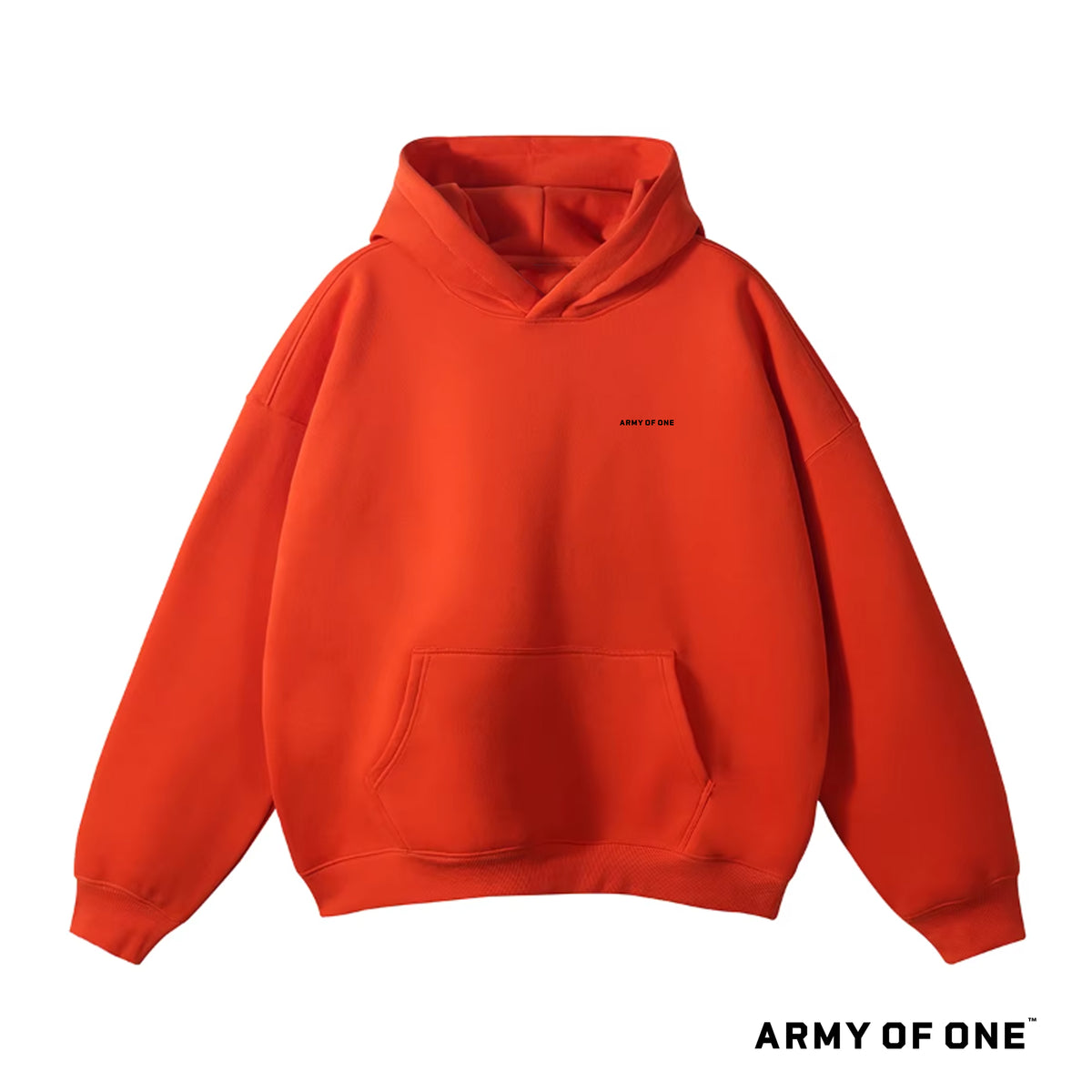 New - Army Of One Core Hoodie - Burnt Orange