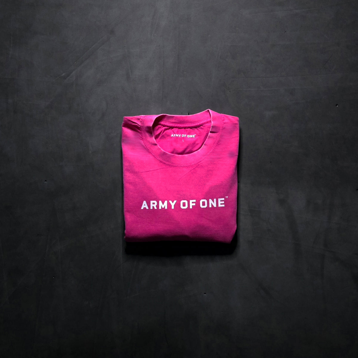 Oversized Long Sleeve Tee - Pink