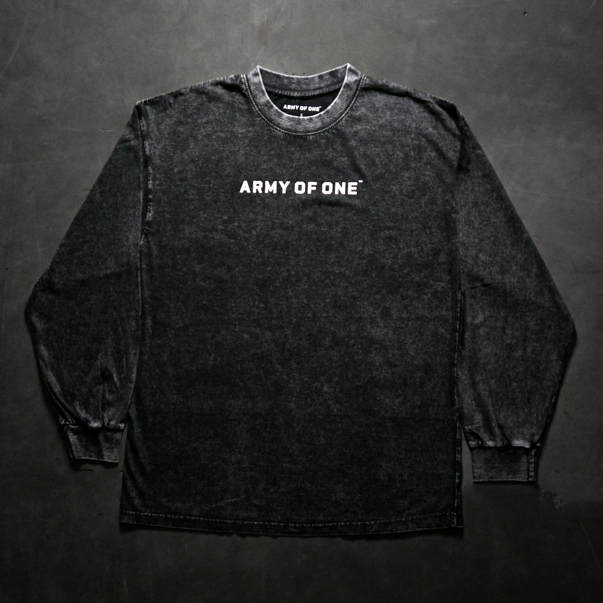 Oversized Long Sleeve Tee - Black