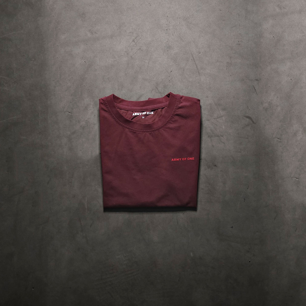 New - Standard Issue Training Tee - Dark Burgundy