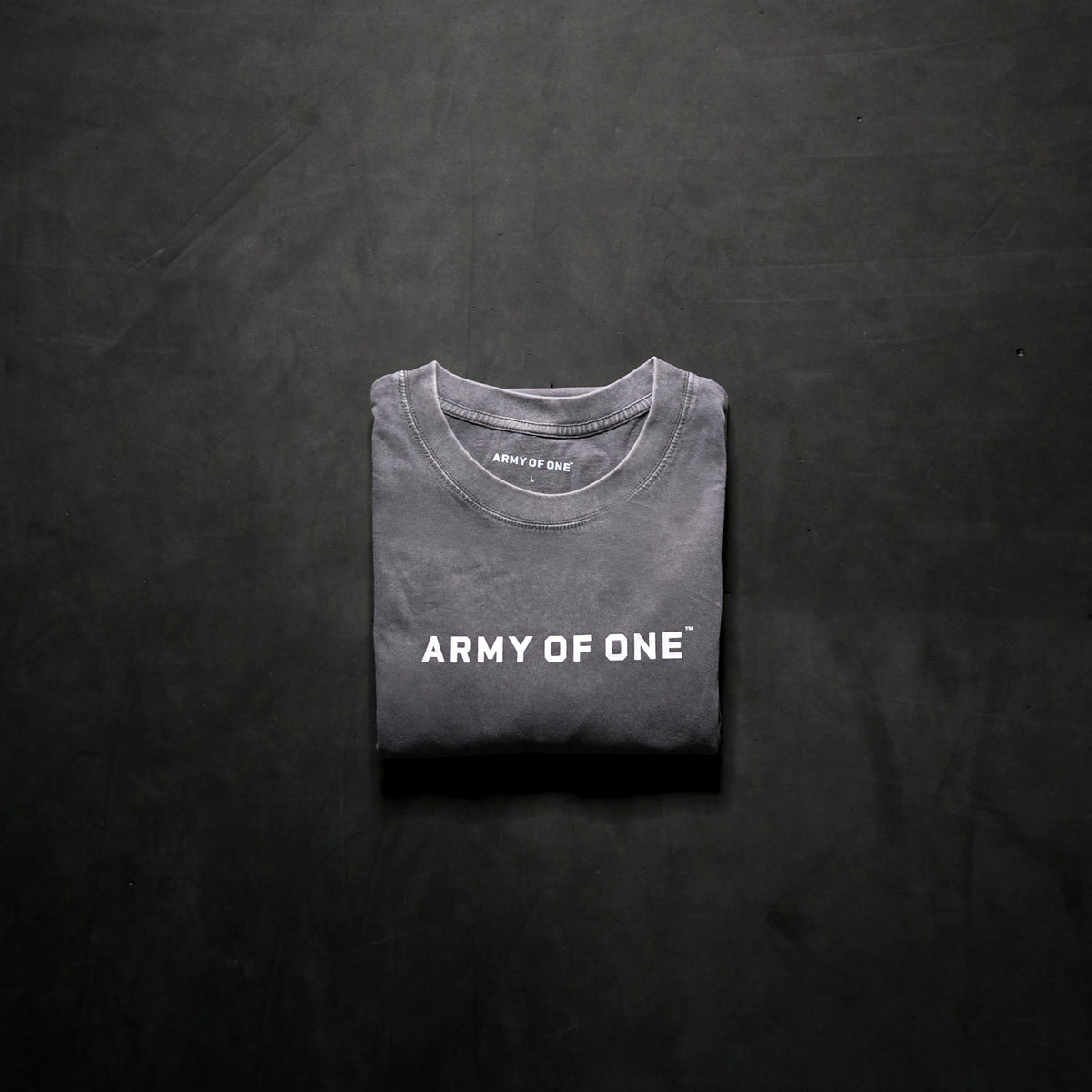 Oversized Long Sleeve Tee - Grey