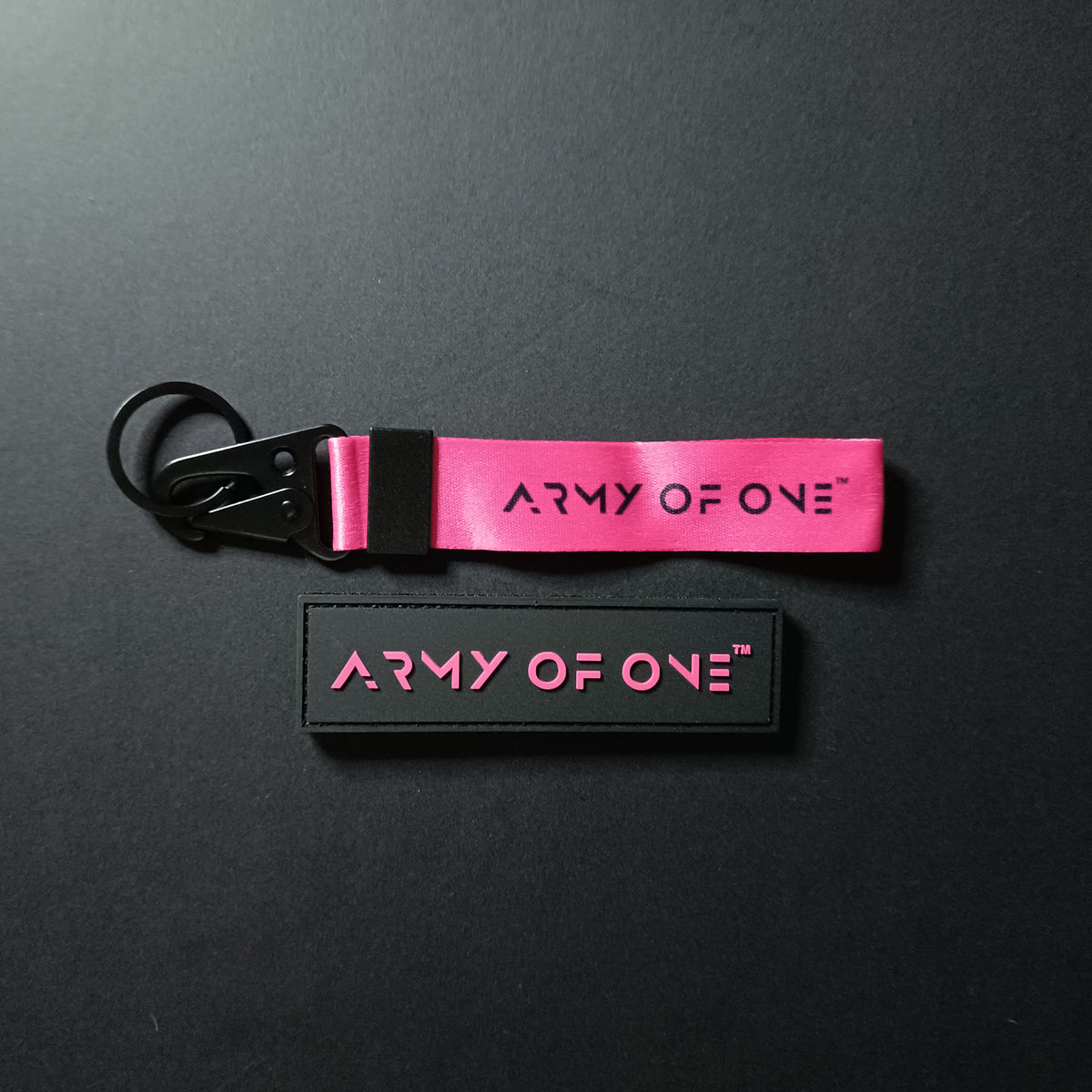 Pink Keychain + Patch