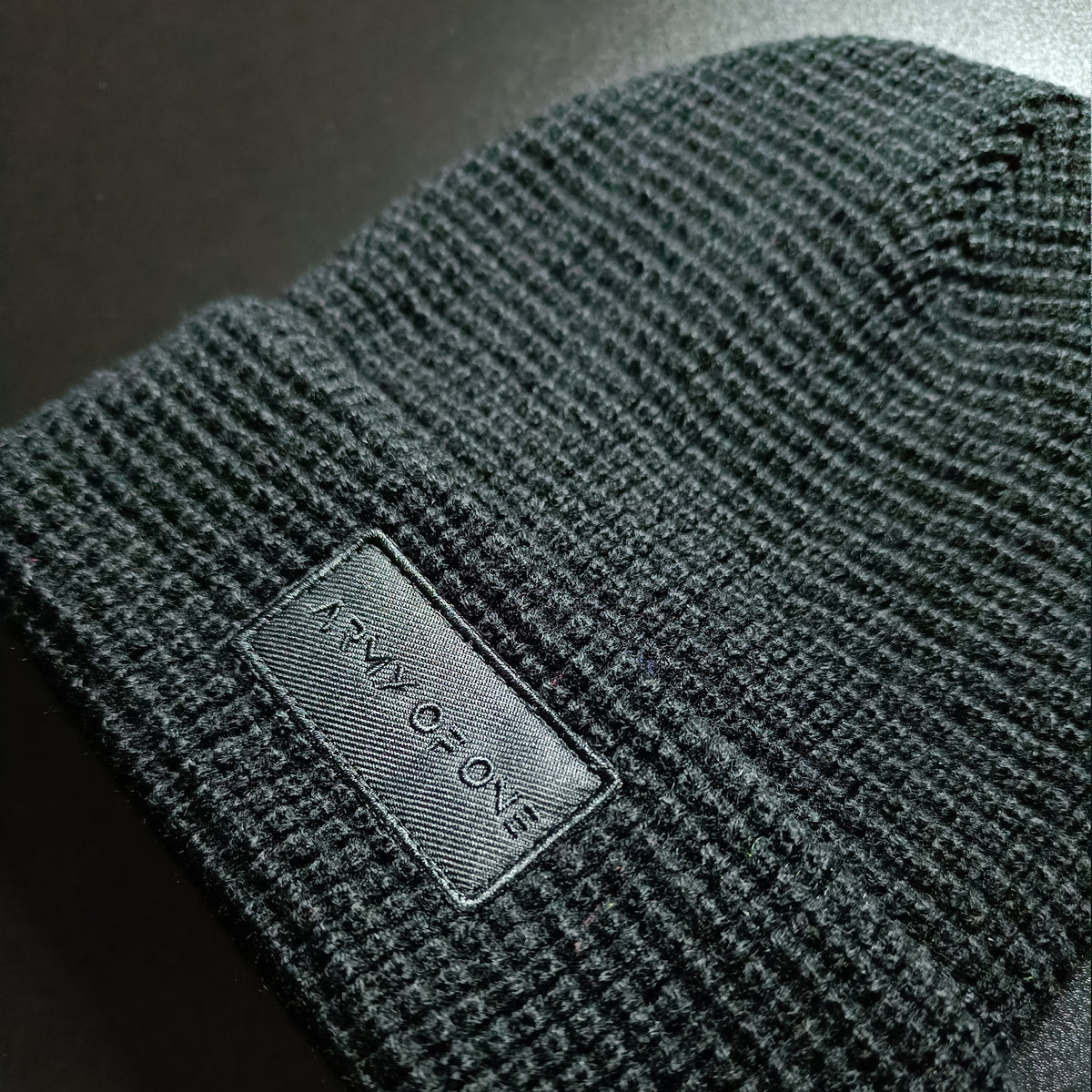 ALPHA BEANIE BLACK