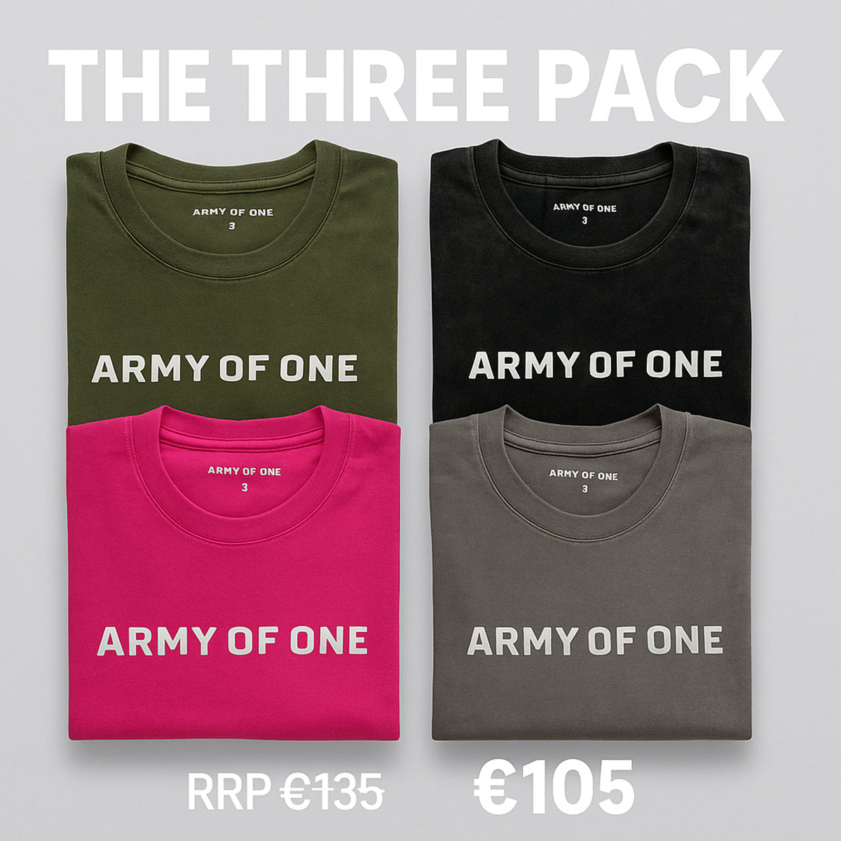 The THREE PACK - ANY 3 TOPS